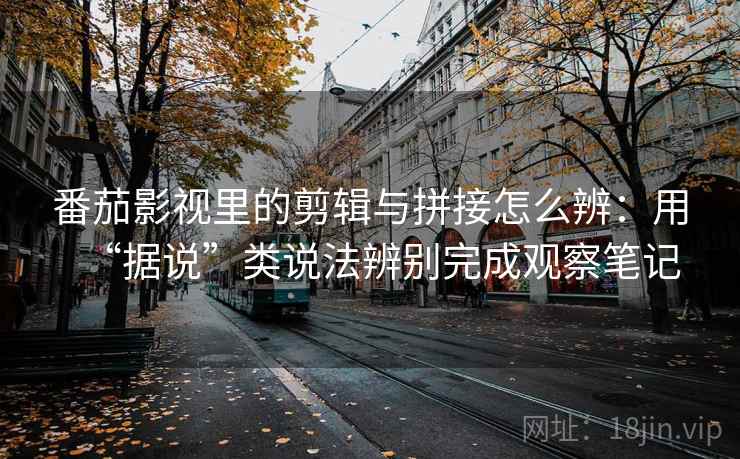 番茄影视里的剪辑与拼接怎么辨：用“据说”类说法辨别完成观察笔记
