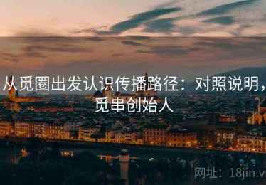 从觅圈出发认识传播路径：对照说明，觅串创始人