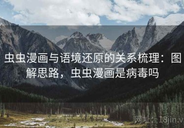虫虫漫画与语境还原的关系梳理：图解思路，虫虫漫画是病毒吗