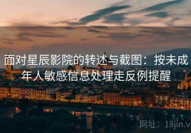 面对星辰影院的转述与截图：按未成年人敏感信息处理走反例提醒