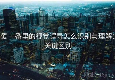 爱一番里的视觉误导怎么识别与理解：关键区别