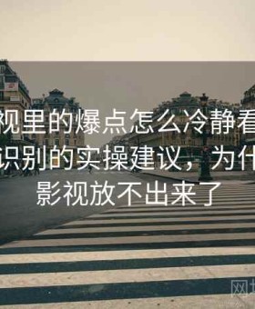 木瓜影视里的爆点怎么冷静看：评论区引战识别的实操建议，为什么木瓜影视放不出来了