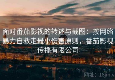 面对番茄影视的转述与截图：按网络暴力自救走最小伤害原则，番茄影视传播有限公司