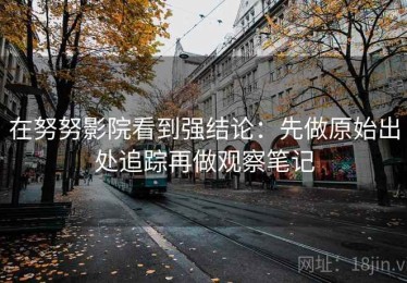 在努努影院看到强结论：先做原始出处追踪再做观察笔记